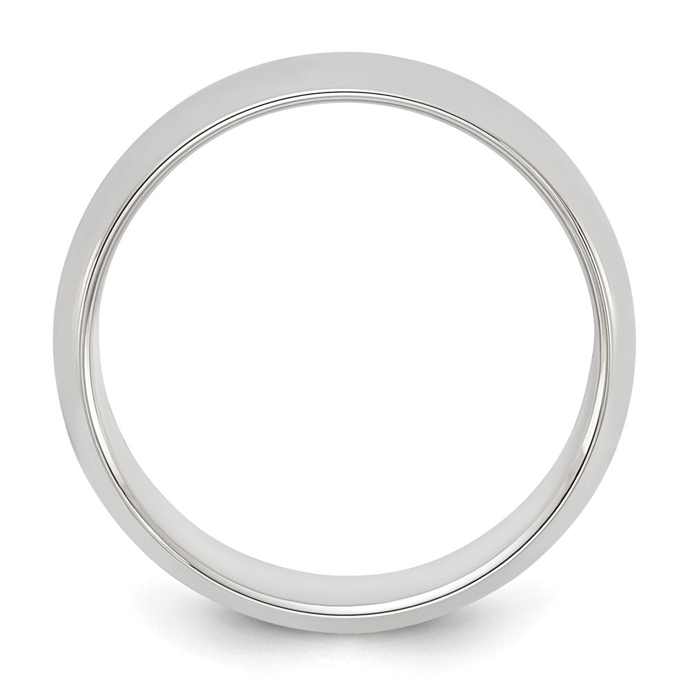 Sterling Silver 6mm Half-Round Size 5 Band