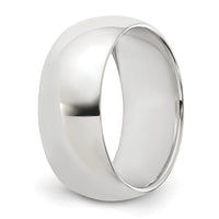 Sterling Silver 8mm Half-Round Size 6 Band