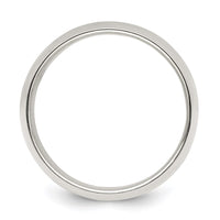Sterling Silver 9mm Half-Round Size 4 Band