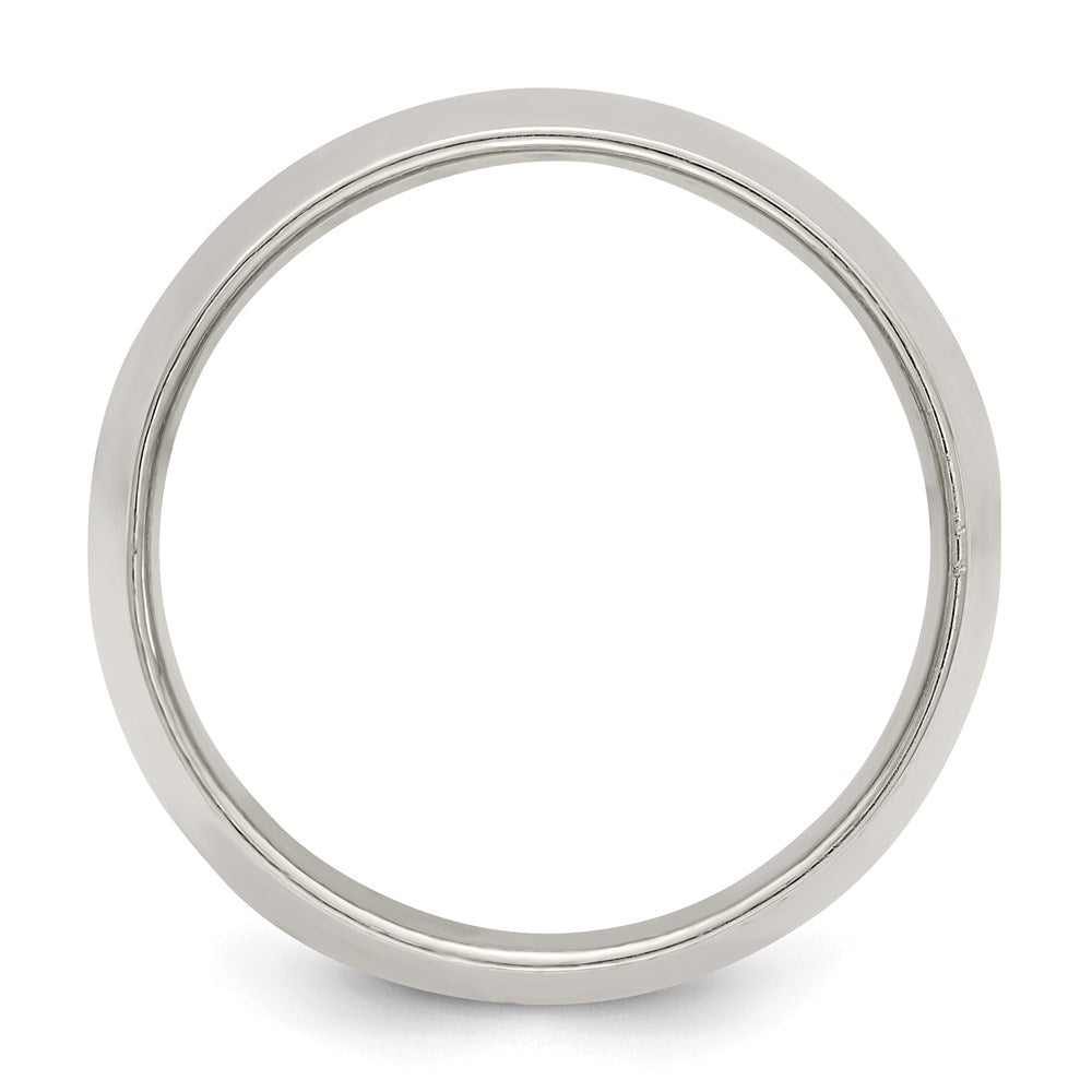 Sterling Silver 12mm Half Round Size 13 Band