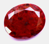 RARE 400.70 Ct Natural HUGE Red Ruby Museum Grade Certified Oval Loose Gemstone ABC Jewelery