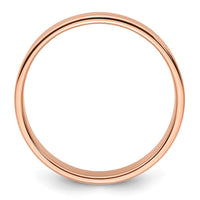 14k Rose Gold 5mm LTW Flat Band Size 5.5