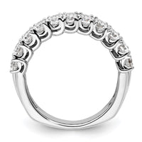 14k White Gold 1 3/4 ct Lab Grown Diamond VS/SI+ G+ Fashion Band