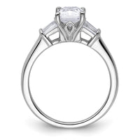 14kw 1 7/8ct Cert Lab Grown Diamond VS/SI+ G+ Complete 3 Stone Eng Ring