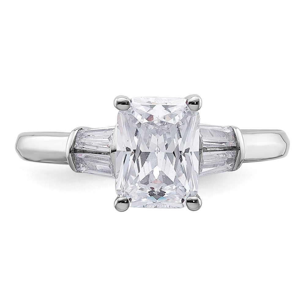 14kw 1 7/8ct Cert Lab Grown Diamond VS/SI+ G+ Complete 3 Stone Eng Ring