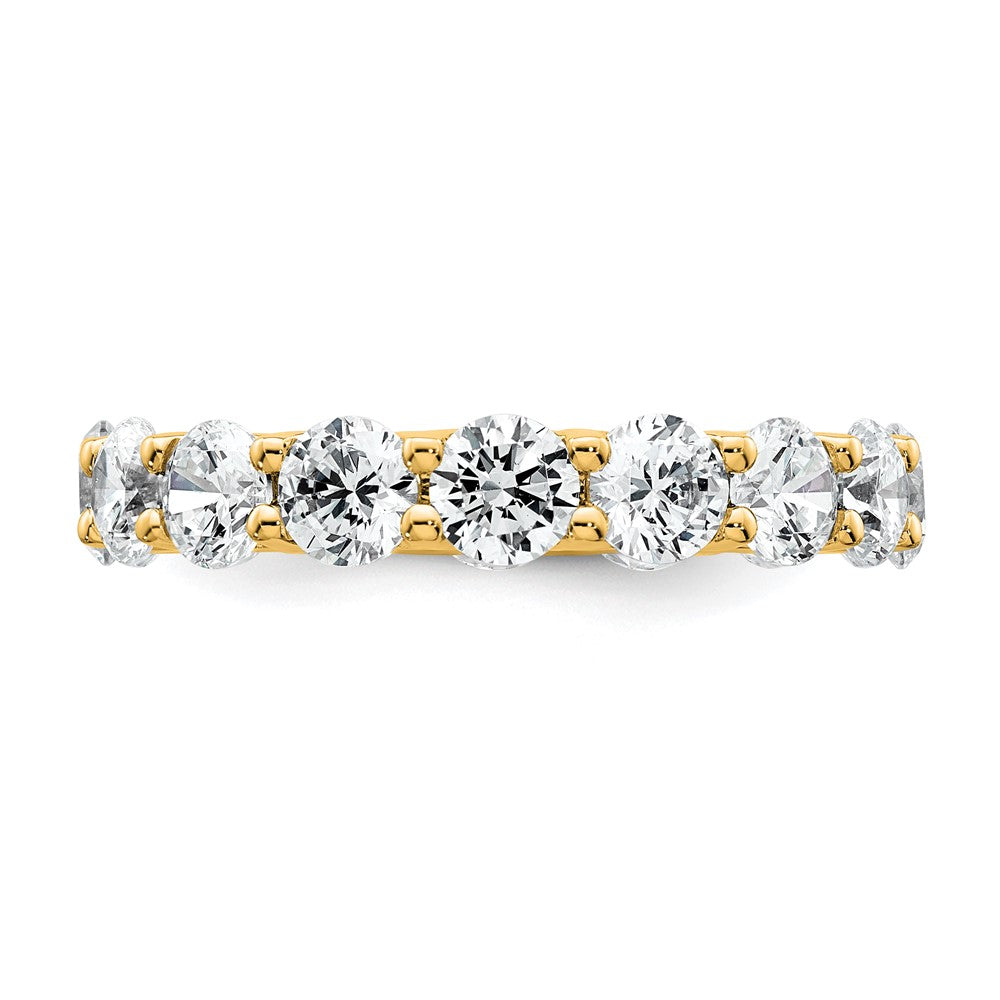 14k Round Prong Set Size 9 Eternity Band Mounting