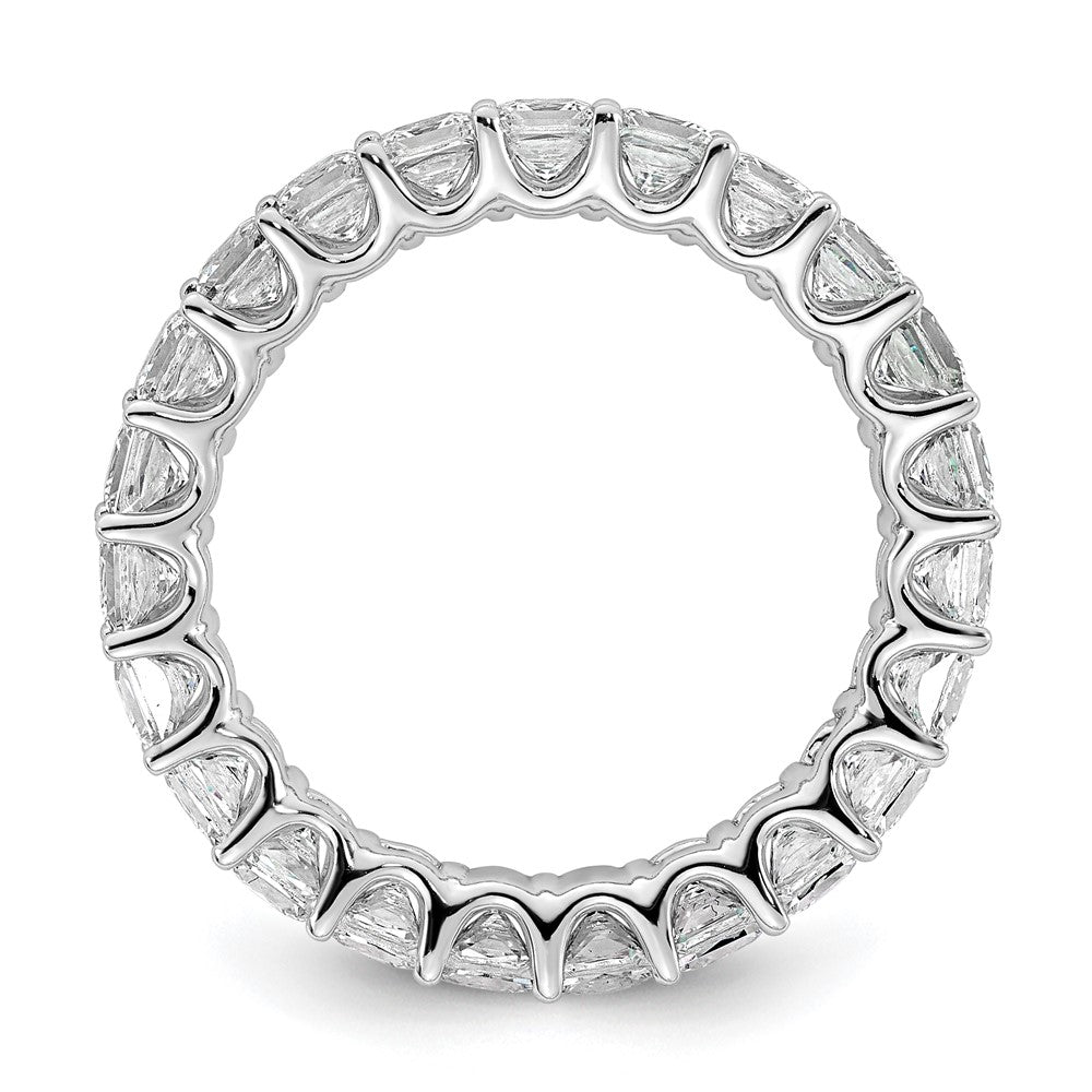 14k 3ct Lab Grown Diamond VS/SI+ G+ Princess Comp Eternity Band