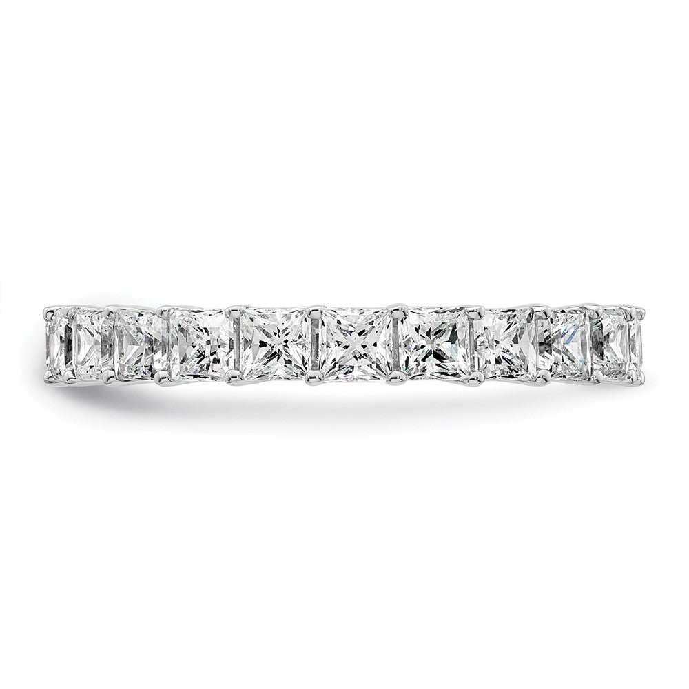 14k 3ct Lab Grown Diamond VS/SI+ G+ Princess Comp Eternity Band