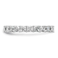 14k 3ct Lab Grown Diamond VS/SI+ G+ Princess Comp Eternity Band