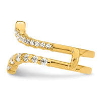 14k 3/4 ct Lab Grown Diamond VS/SI+ G+ Complete Ring Guard