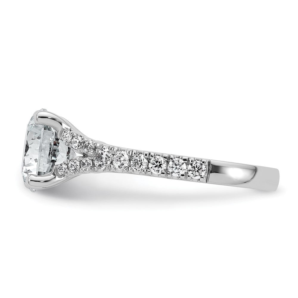 14kw 3ct Lab Grown Diamond VS+ F+ Round Complete Eng Ring