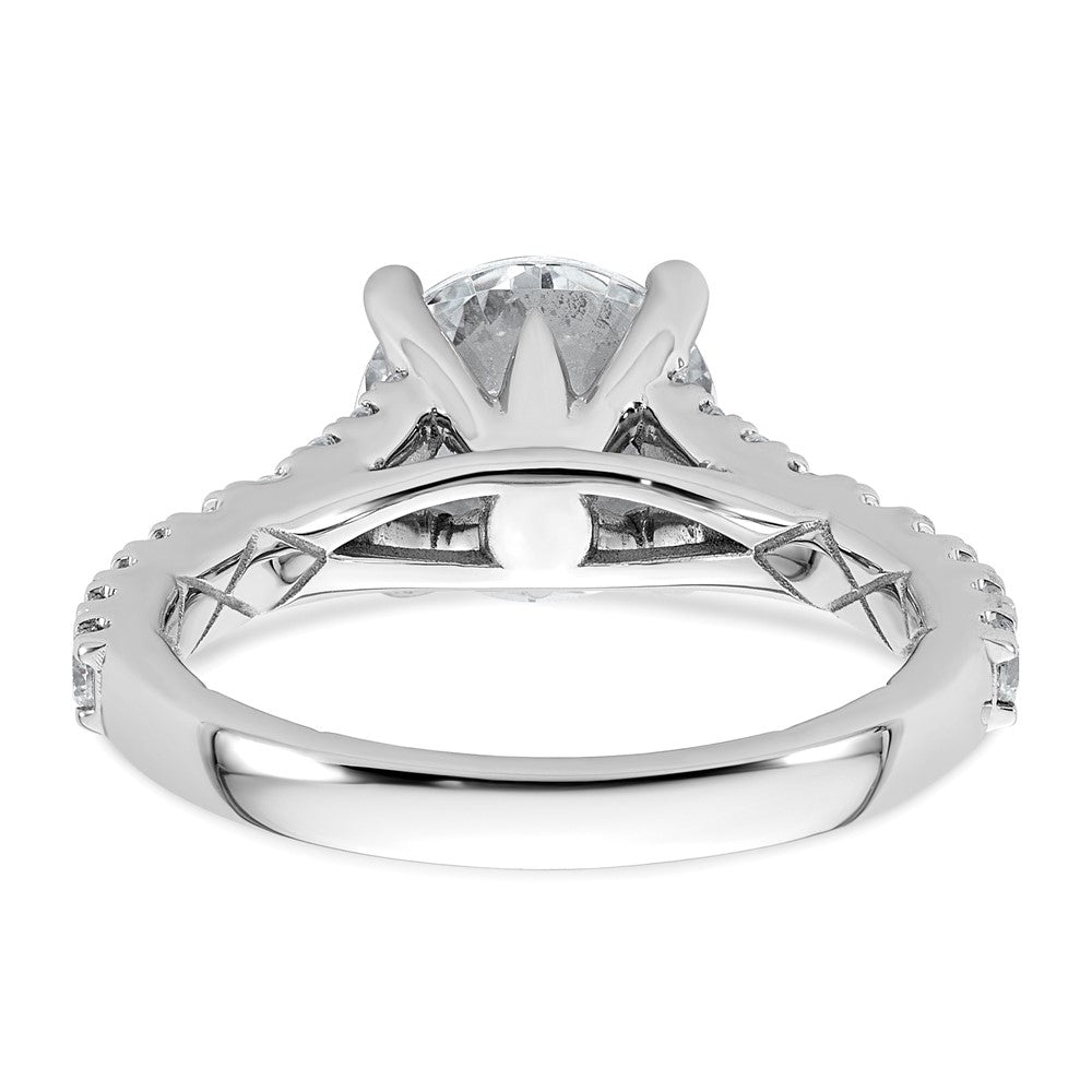 14kw 3ct Lab Grown Diamond VS+ F+ Round Complete Eng Ring