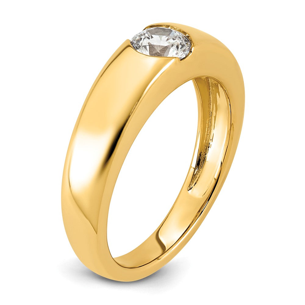 14ky Lab Grown VS/SI+ G+ Complete Diamond Ring