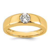 14ky Lab Grown VS/SI+ G+ Complete Diamond Ring