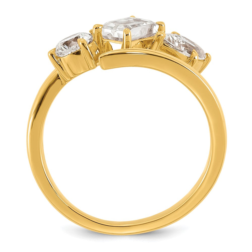 14ky Certified Lab Grown VS/SI+ G+ Complete Diamond Ring