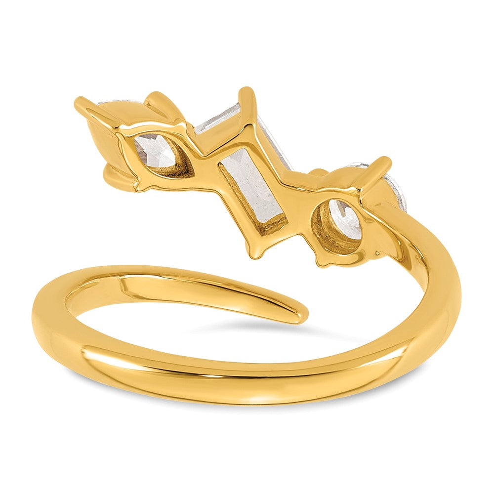 14ky Certified Lab Grown VS/SI+ G+ Complete Diamond Ring