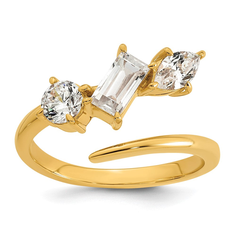 14ky Certified Lab Grown VS/SI+ G+ Complete Diamond Ring