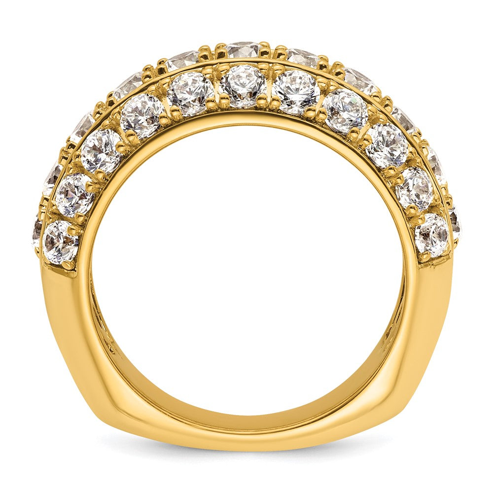 14k 2 1/2ct Lab Grown Diamond VS+ F+ Complete Fashion Band