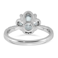 14kw 2 1/3ct Cert Round Center Lab Grown Dia VS+ F+ 4-Prong Comp Ring