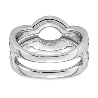 14kw 1ct Lab Grown Dia  VS+ F+ Complete Ring Guard