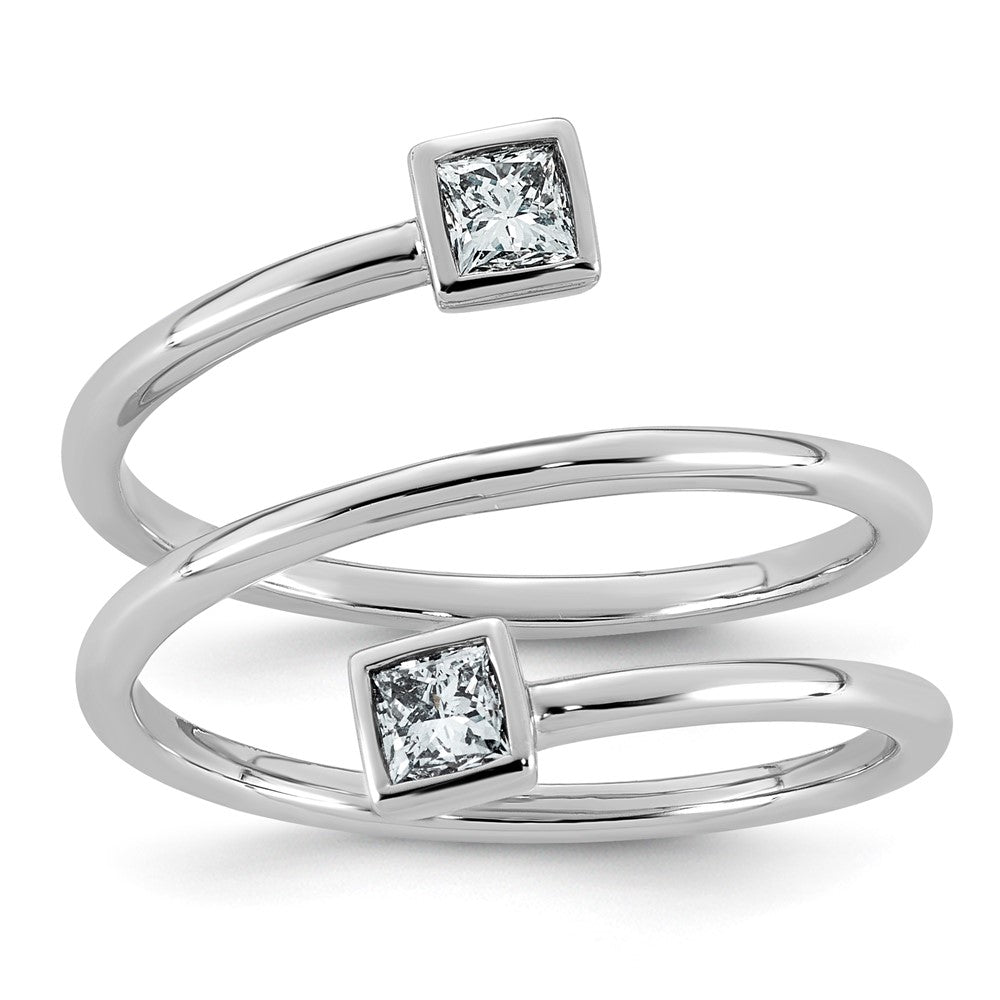 14kw 1/3ct Lab Grown Dia VS+ F+ Comp Fashion Ring