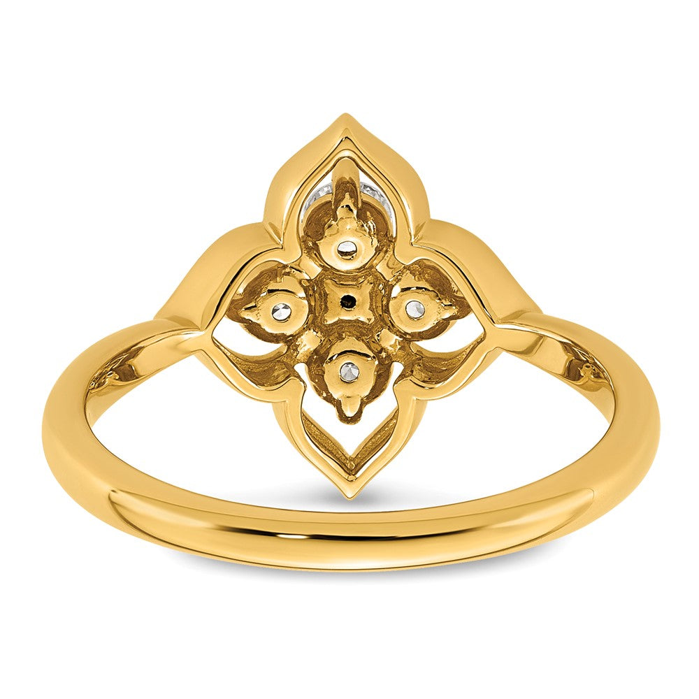 14k Lab Grown Diamond VS+ F+ Fashion Ring