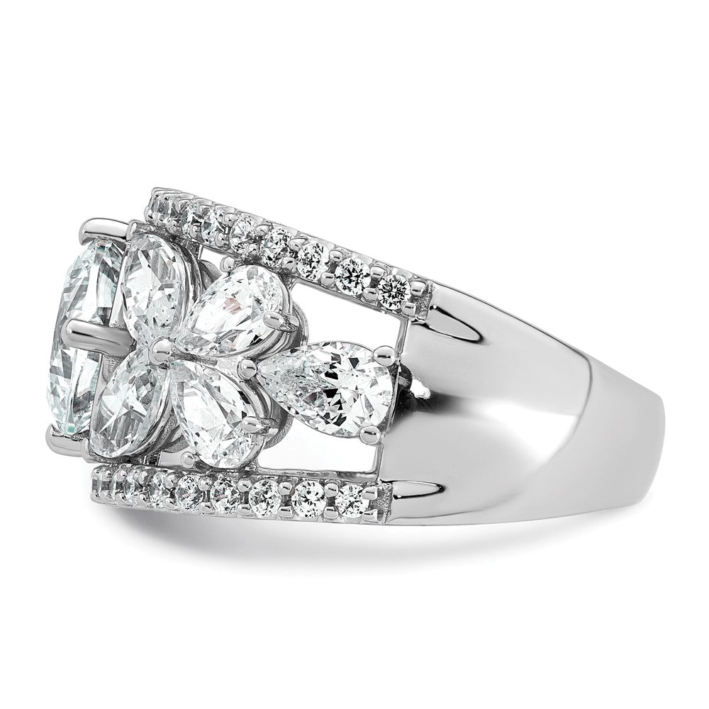 14k WG Lab Grown Dia VS+ F+ 4.5ct Complete Anniversary Band