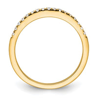 14k 1/6ct Lab Grown Diamond VS/SI+ G+ Comp Wedding Band