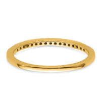 14k 1/6ct Lab Grown Diamond VS/SI+ G+ Comp Wedding Band