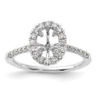True Origin 14kw 1 3/8ct Cert Lab Grown Dia VS+ F+ Oval Comp Halo Eng Ring