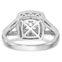 14kw 1ct Lab Grown Diamond VS/SI+ G+ Complete Cluster Eng Ring