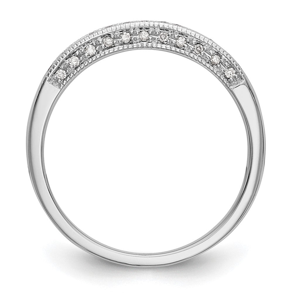 14kw 1/6ct Lab Grown Diamond VS/SI+ G+ Complete Wedding Band