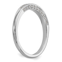 14kw 1/6ct Lab Grown Diamond VS/SI+ G+ Complete Wedding Band