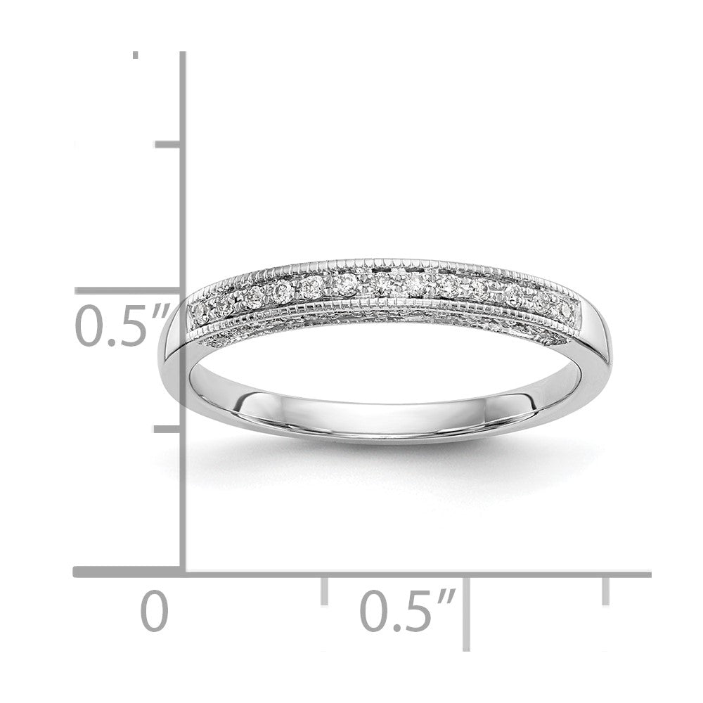 14kw 1/6ct Lab Grown Diamond VS/SI+ G+ Complete Wedding Band