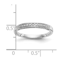 14kw 1/6ct Lab Grown Diamond VS/SI+ G+ Complete Wedding Band