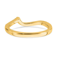 14k 1/5 c Lab Grown Diamond VS/SI+ G+ Complete Wedding Band