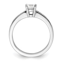 14kw 3/4ct Lab Grown Diamond VS/SI+ G+ Round Comp Engagement Ring