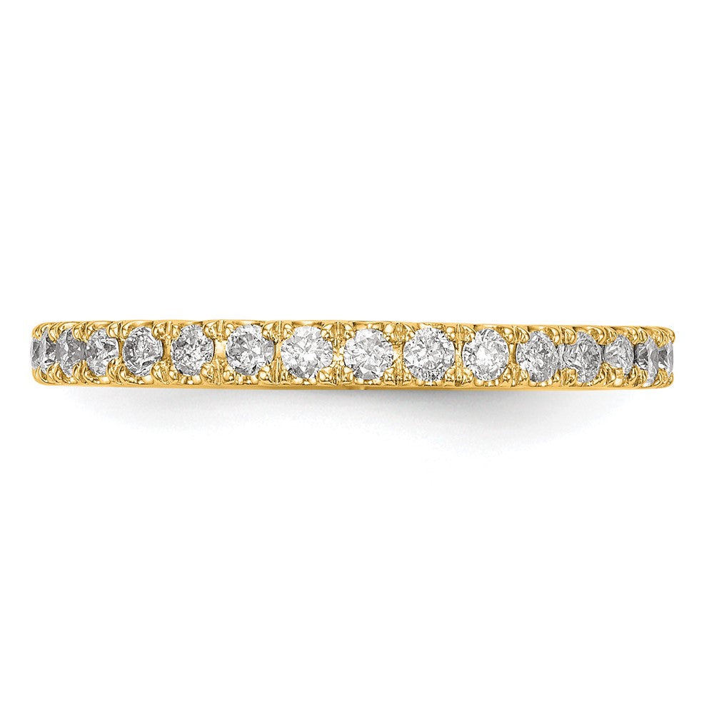 14k 3/8 ct Lab Grown Diamond VS/SI+ G+ Complete Wedding Band