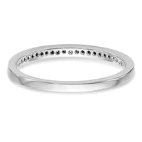 14k White Gold 1/8 ct Lab Grown Diamond VS/SI+ G+ Complete Wedding Band
