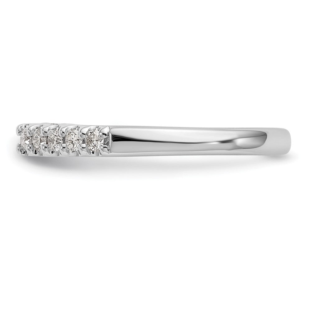 14k White Gold 1/3 ct Lab Grown Dia VS/SI+ G+ Semi Peg Engagement Ring