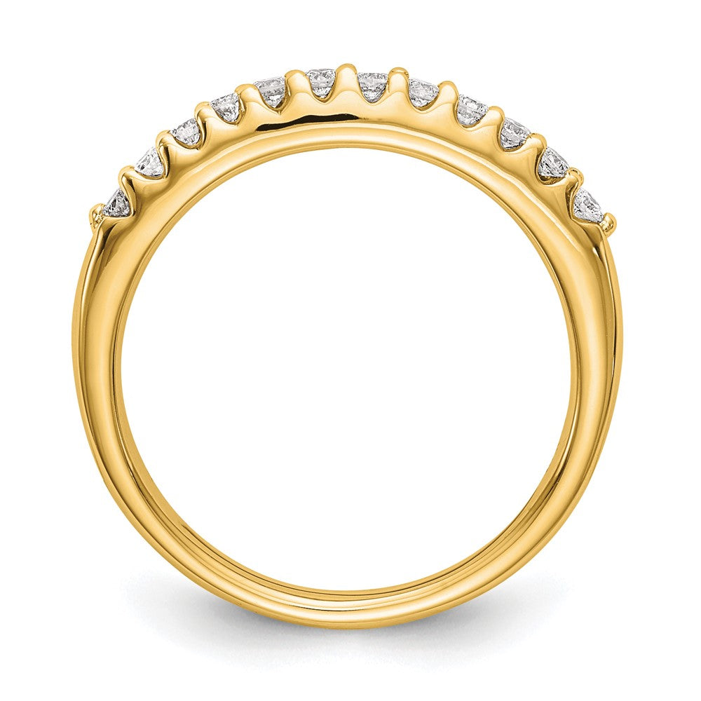 14k 1/4 ct Lab Grown Diamond VS/SI+ G+ Complete Wedding Band