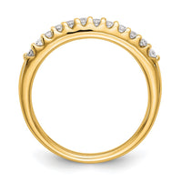 14k 1/4 ct Lab Grown Diamond VS/SI+ G+ Complete Wedding Band