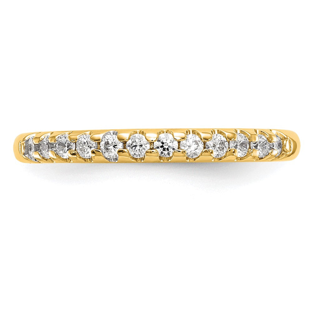 14k 1/4 ct Lab Grown Diamond VS/SI+ G+ Complete Wedding Band