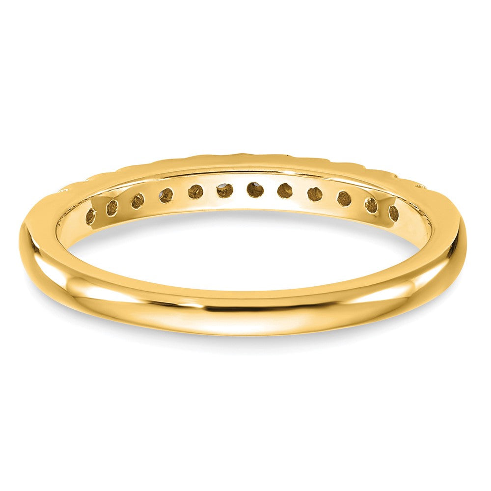 14k 1/4 ct Lab Grown Diamond VS/SI+ G+ Complete Wedding Band
