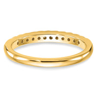 14k 1/4 ct Lab Grown Diamond VS/SI+ G+ Complete Wedding Band