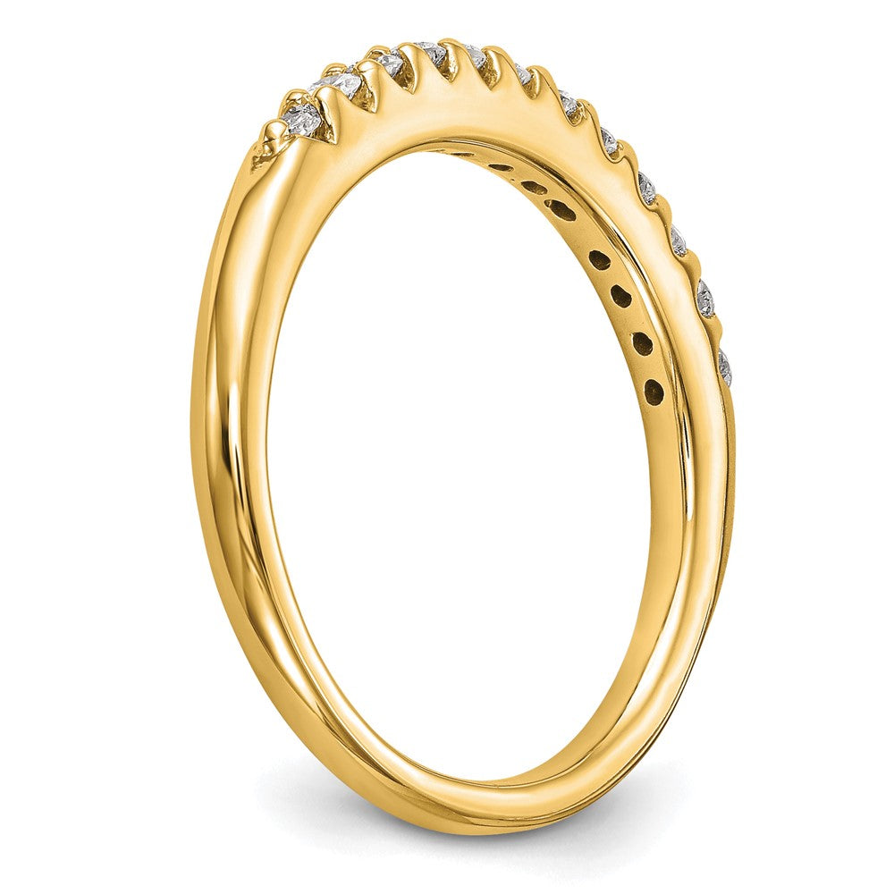 14k 1/4 ct Lab Grown Diamond VS/SI+ G+ Complete Wedding Band