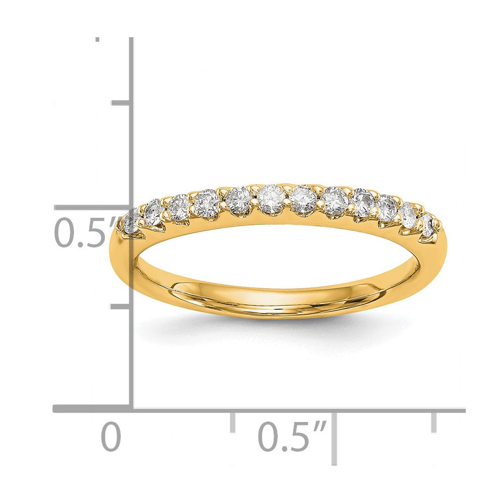 14k 1/4 ct Lab Grown Diamond VS/SI+ G+ Complete Wedding Band