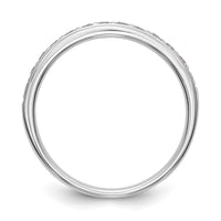 14k White Gold 1/3 ct Lab Grown Diamond VS/SI+ G+ Complete Wedding Band