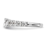 True Origin 14kw 1 1/4ct Lab Grown Dia VS+ F+ Peg Set Comp Ring