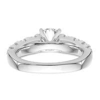 True Origin 14kw 1 1/4ct Lab Grown Dia VS+ F+ Peg Set Comp Ring